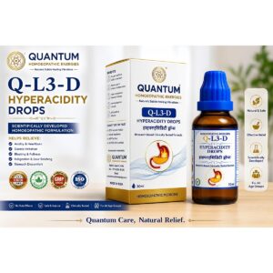 Q-L3-D Hyperacidity Drops - 30ml - Quantum Homoeopathic Energies